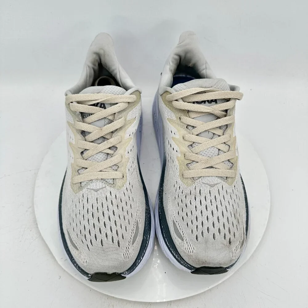 Hoka One One Clifton 8 Men Sz 12.5D 1119393 LRNC Lunar Rock Nimbus Running Shoe